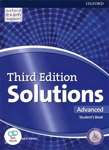 کتاب انگلیسی سولوشن ادونس Solutions Advanced Third Edition 