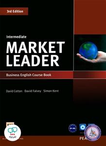 کتاب انگلیسی مارکت لیدر اینترمدیت Market Leader Intermediate B1 B2 3rd Edition 