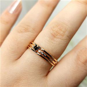 انگشتر سه لاین پروانه ژوپینگ