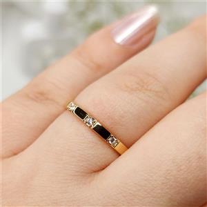 انگشتر حلقه ی نگین دار ژوپینگ