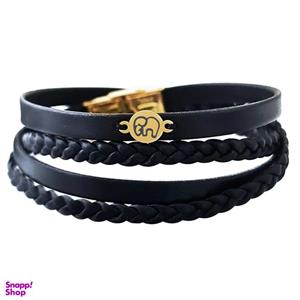 دستبند طلا 18 عیار مردانه لیردا مدل فیل کد 682D 7001 -