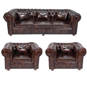 مبل پنج نفره \r\nبازرگانی پارسین\r\nمدل چستر کریستال گلد کد 505