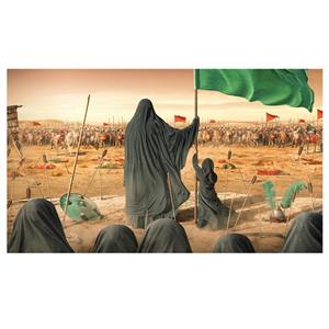 پرچم طرح کربلا کد 142D
