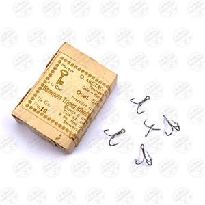 قلاب سه شاخ سرکج موستاد نیکل سایز ۱۰ بسته ۵ عددی MUSTAD Hameçons Triples Irlandais HOOKS 581H