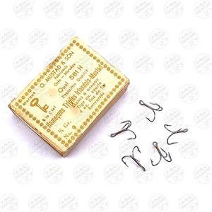 قلاب سه شاخ سرکج موستاد نیکل سایز ۹ بسته ۵ عددی MUSTAD Hameçons Triples Irlandais HOOKS 581H