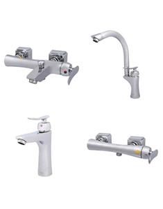 ست چهار تکه شیرآلات شادان مدل دنیل