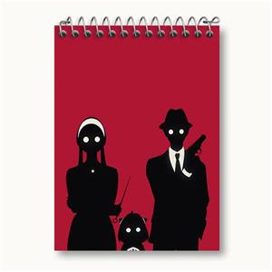 دفتر یادداشت خانواده فورجر انیمه اسپای ایکس فمیلی Spy x Family