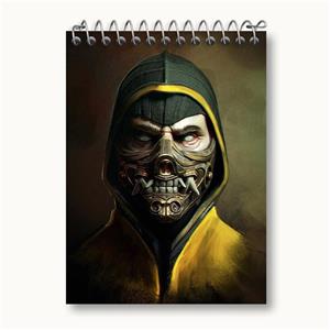 دفتر یادداشت بازی مورتال کمبت Mortal Kombat