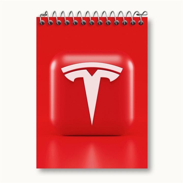 دفتر یادداشت تسلا tesla