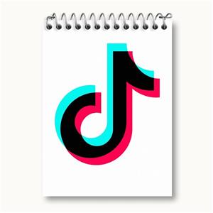 دفتر یادداشت خندالو طرح تیک تاک Tik Tok