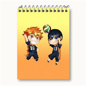 دفتر یادداشت کاگیاما و هیناتا انیمه آبشار سرنوشت هایکیو کاگیاما