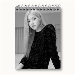 دفتر یادداشت رزی بلک پینک Black Pink
