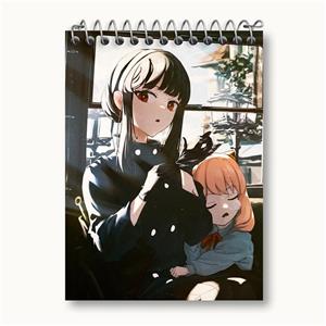 دفتر یادداشت انیا فورجر و یور انیمه اسپای ایکس فمیلی Spy x Family