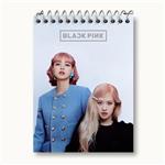 دفتر یادداشت رزی و لیسا گروه بلک پینک Black Pink