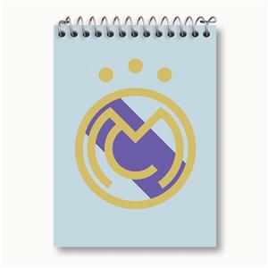 دفتر یادداشت باشگاه رئال مادرید Real Madrid