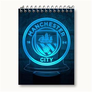 دفتر یادداشت باشگاه منچستر سیتی Manchester City