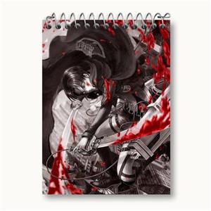 دفتر یادداشت لیوای آکرمن انیمه اتک آن تایتان Attack on Titan