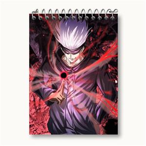 دفتر یادداشت ساتورو گوجو انیمه جوجوتسو کایزن