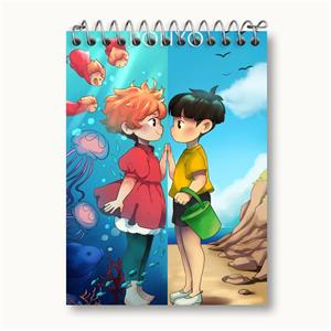 دفتر یادداشت انیمه پونیو Ponyo