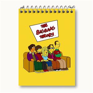 دفتر یادداشت سریال تئوری بیگ بنگ The Big Bang Theory