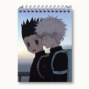 دفتر یادداشت گون و کیلوا انیمه هانتر ایکس هانتر Hunter × Hunter