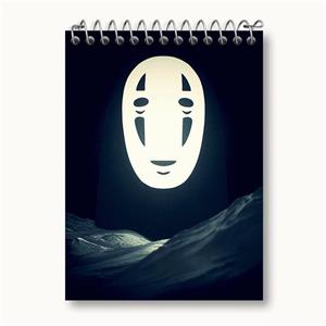 دفتر یادداشت نوفیس انیمه شهر اشباح Spirited Away