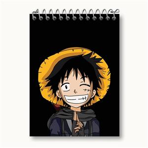 دفتر یادداشت لوفی دی مانکی انیمه وان پیس One Piece