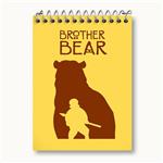 دفتر یادداشت انیمیشن خرس برادر Brother Bear