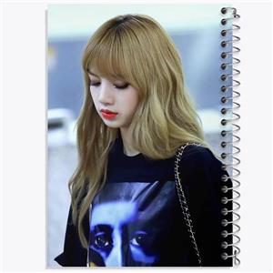دفتر لیسا بلک پینک Black Pink