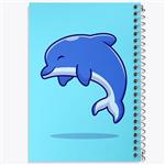 دفتر حیوانات بامزه دلفین