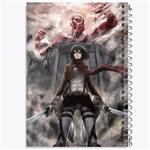 دفتر میکاسا و تایتان غول آسا انیمه اتک آن تایتان Attack on Titan