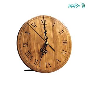 ساعت رومیزی تبلیغاتی چوبی کلاسیک WA24 