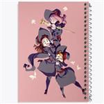 دفتر جانسون و اکو و سوسی انیمه جادوگران کوچک Little Witch Academia