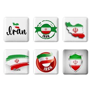 پیکسل مربعی ایران (Iran)