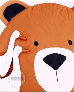 فرش کودک فانتزی تاتی طرح خرس