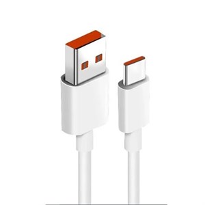 کابل تایپ سی فست شارژ سوکت نارنجی مدل شیائومی