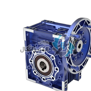 گیربکس حلزونی NMRV مدل W50 فلنج P80 B14 نسبت تبدیل 40:1 برند سهند ا Sahand Worm Gearbox With Flange and ratio 