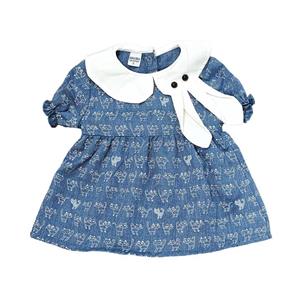 سارافون یقه خرگوش دخترانه کد w/42