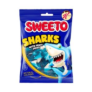پاستیل کوسه سوییتو با ابمیوه طبیعی (100 گرم) sweeto