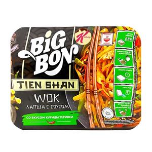 نودل کره ای بیگ بون با طعم مرغ تریاکی مدل بشقابی (90 گرم) big bon
