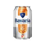 نوشیدنی آبجو بدون الکل باواریا طعم هلو ۳۳۰ میل bavaria