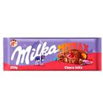 شکلات تخته ای با مغز اسمارتیز و تافی میلکا (250گرم) milka max