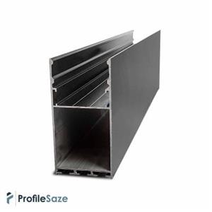 پروفیل نور خطی آلومینیومی لوستری کد L4590 مشکی (شاخه 3 متری)
