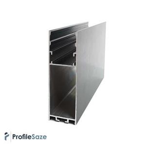 پروفیل نور خطی آلومینیومی لوستری کد L31100 مشکی (شاخه 3 متری)