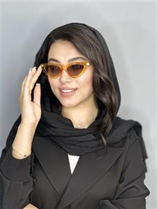 عینک افتابی Gucci گوچی مثلثی زنانه کاراملی یووی ٤٠٠ 