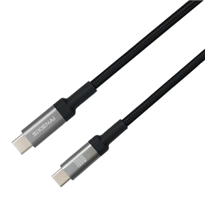 کابل تبدیل USB-C به USB-C سیکنای مدل SX-13 طول 1متر