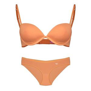 ست شورت و سوتین زنانه چری پینک مدل FAN