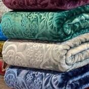 پتو نیکوباف زمرد یک نفره  ساده کد 734 