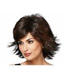 کلاه گیس (پوستیژ) زنانه لیر پیکسی کوتاه میکس مشکی شرابی Layered Wig