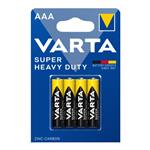 باتری نیم قلمی وارتا Varta heavy duty (4عددی)